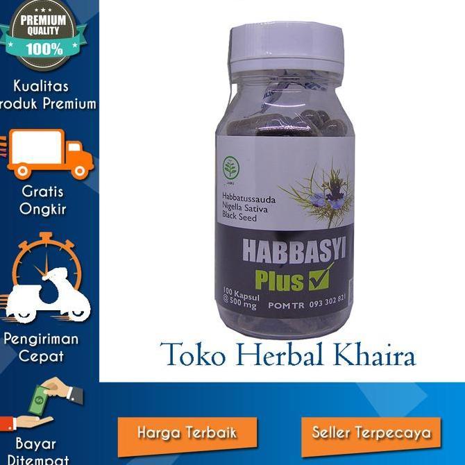 Ready HABBASYI PLUS 100 KAPSUL HABBATUSSAUDA NIGELLA SATIVA