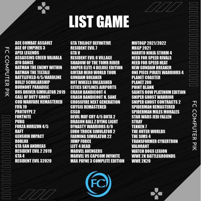 Cunciki5 - Pc Gaming I7 Rx55 Fullset Keyboard Mouse Speaker Rgb + Monitor - Paket Siap Main