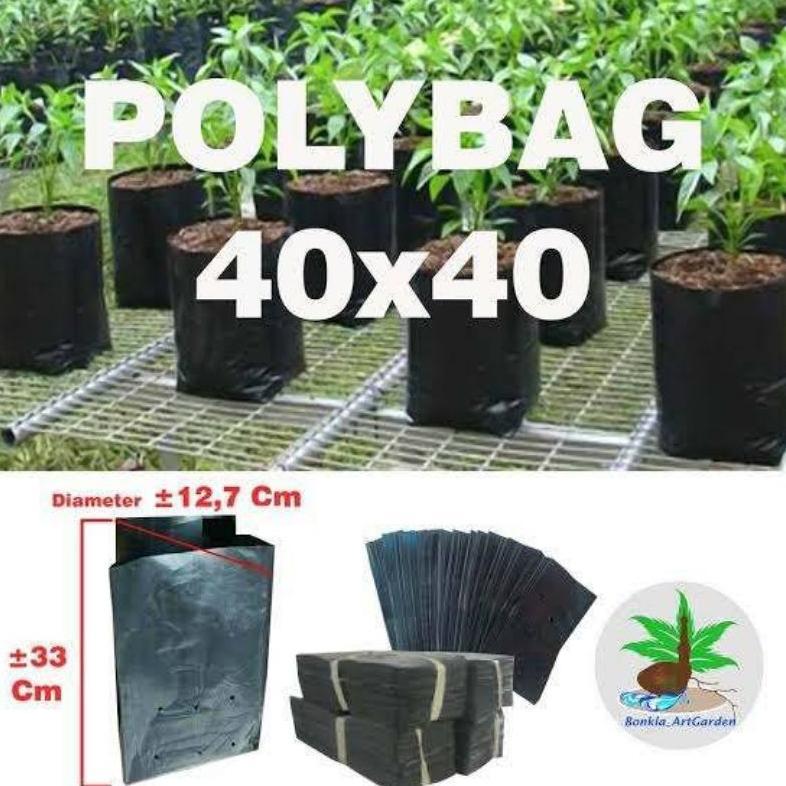 Promo Cod Polybag Ukuran 40X40 Isi 20 Pcs - Planter Polybag 40X40 Isi 20 Lembar 
