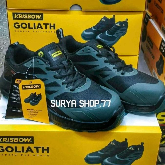 Terlaris Sepatu Safety Krisbow Goliath || Safety Shoes Krisbow Goliath