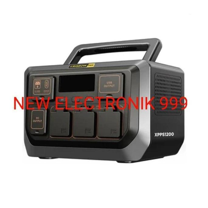 Terlaris Krisbow Power Station Baterai Portable 1200 Watt Xpps1200 Hitam 10624832 Portable Power Sta