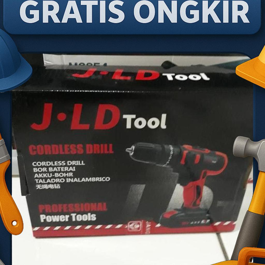 Bor Cordless Jld 12V Merah