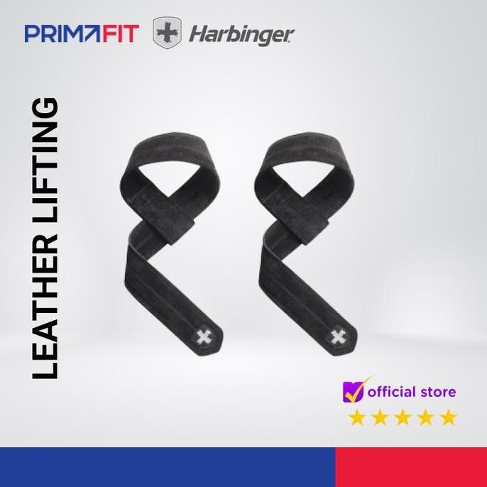 Harbinger Leather Lifting Straps for Strength Training