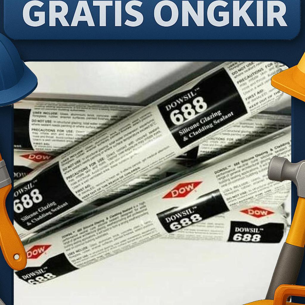 Lem Kaca Sealant Dowsil 688