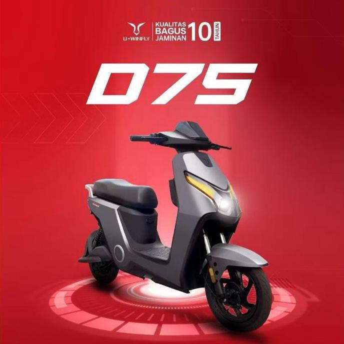 Sepeda Listrik Model Motor Uwinfly D75 Terbaru