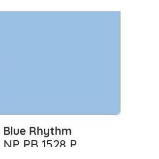 Vinilex 1528 P Blue Rhytm Cat Tinting Nippon Paint Interior Galon  Sale