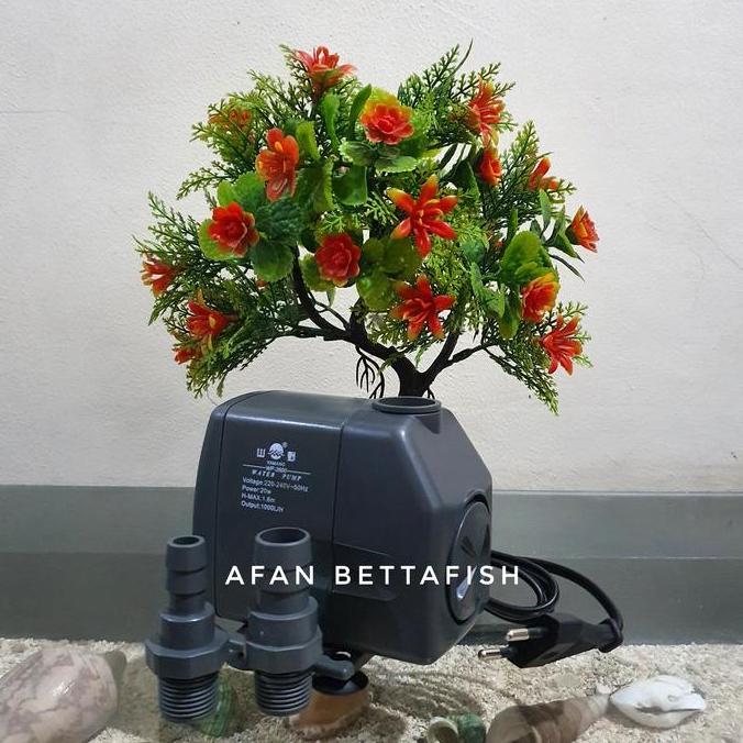 Yamano 3600 Wp Mesin Pompa Air Aquarium / Power Head Celup 20 Watt