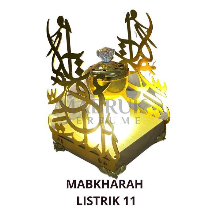 Tempat Bakar Bukhur Rapen Listrik Elektrik Mabkharah Buhur Dupa Arab