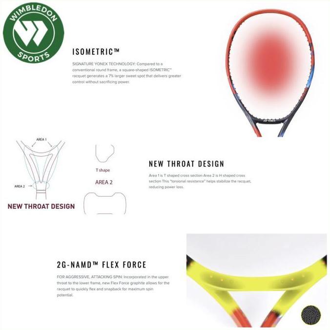 Raket Tenis Yonex VCORE Sand beige 2024/ Raket Yonex VCORE 100 VCORE 98 VCORE 95 VCORE 98L VCORE 100