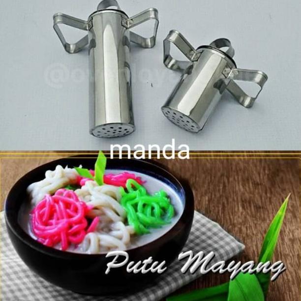 Cetakan putu mayang petulo serabi