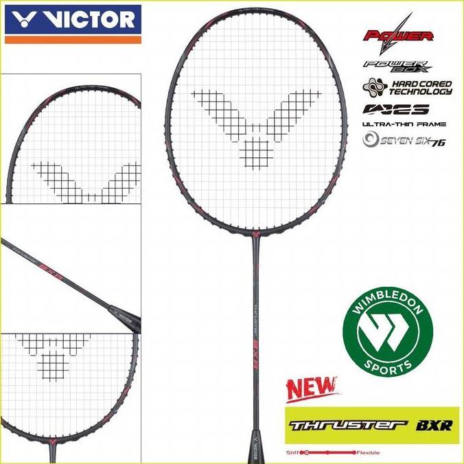 Raket Badminton Victor Thruster K BXR / Raket Victor TK-BXR Terlaris