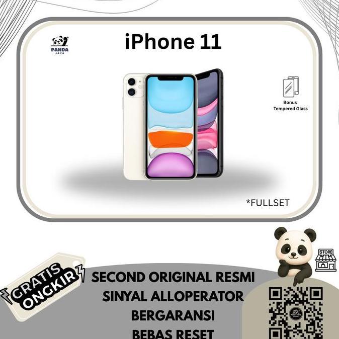Terlaris Ibox | Iphone 11 64Gb 128Gb 256Gb Second Garansi Resmi Ibox Bergaransi
