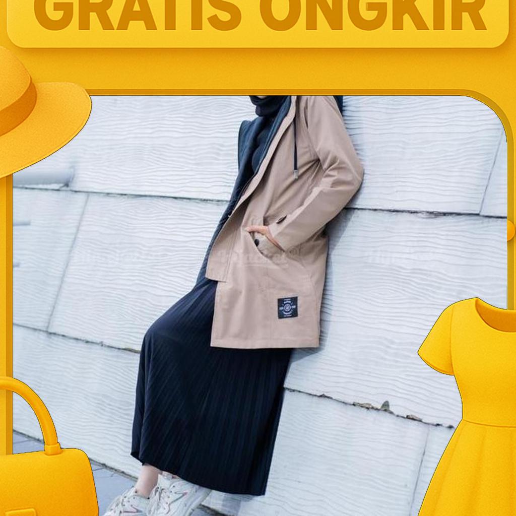 Jaket Musim Dingin - Hijacket Ixora Original Jaket Untuk Umroh Jaket