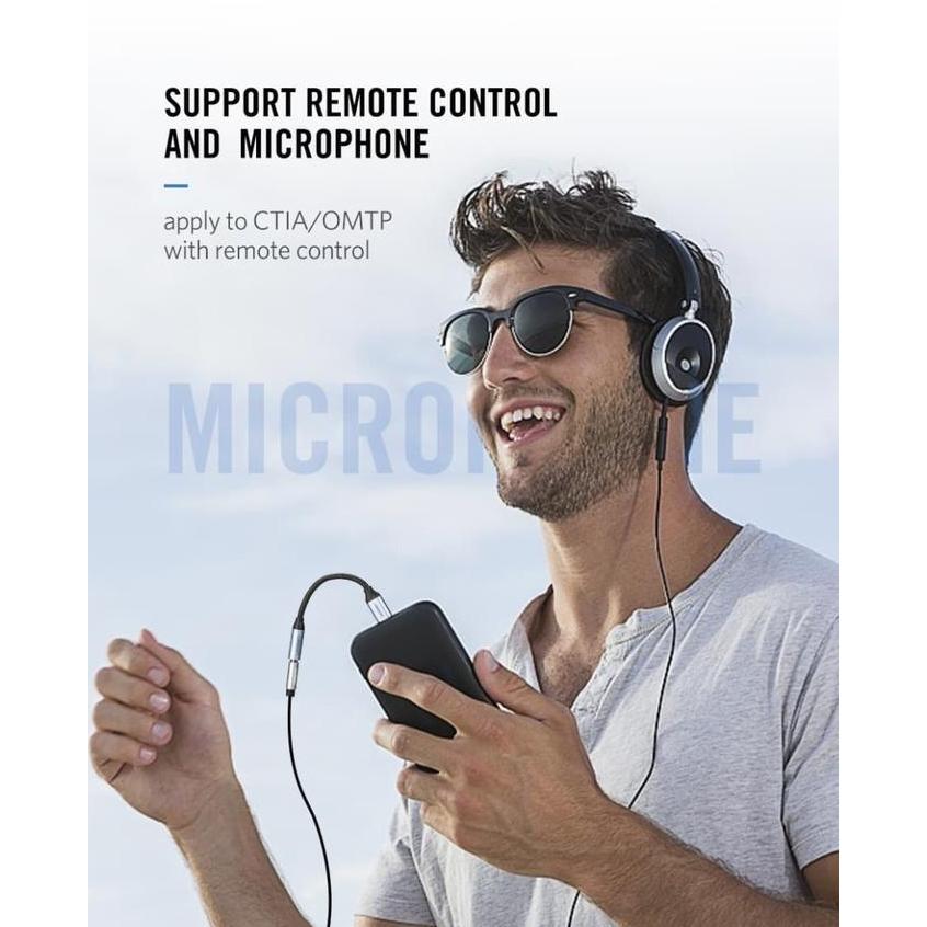 Tanamanara - Ugreen Converter Splitter Type C To 3.5Mm Jack Audio Untuk Oppo Mi Realme Vivo