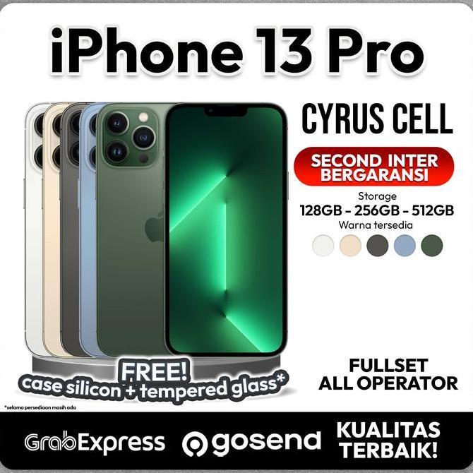 Terlaris Iphone 13 Pro 128Gb 256Gb Second Like New 100% Original Bergaransi