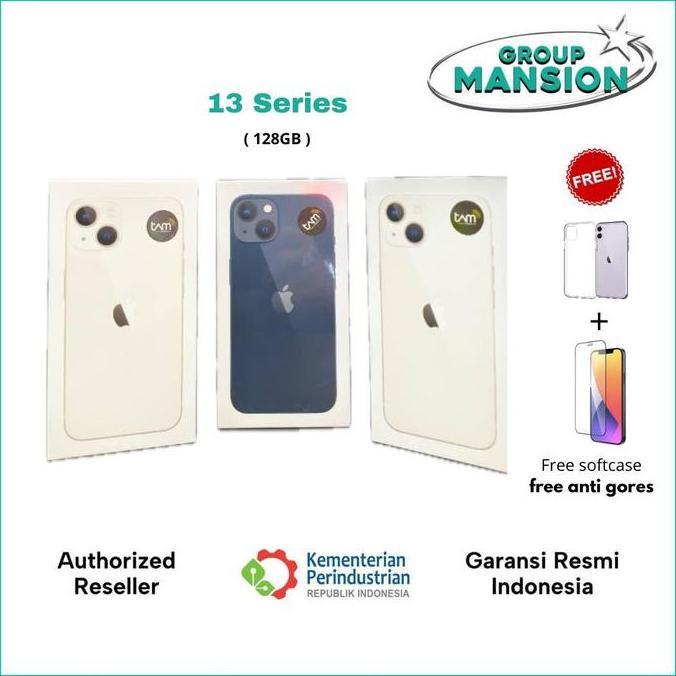 Terlaris ( Mansion X K ) Apple Iphone 13 128Gb & 256Gb Garansi Resmi