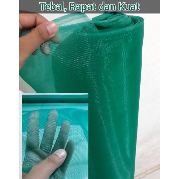 Bisa Cod Jaring Waring Kasa Hijau/Insect Net/Jaring Kandang Bsf/Jaring Magot/Jaring Keramba Ikan/Jar