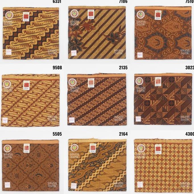 Kain Batik Batu Raden Batik Print Halus Samping Kebat 1-8