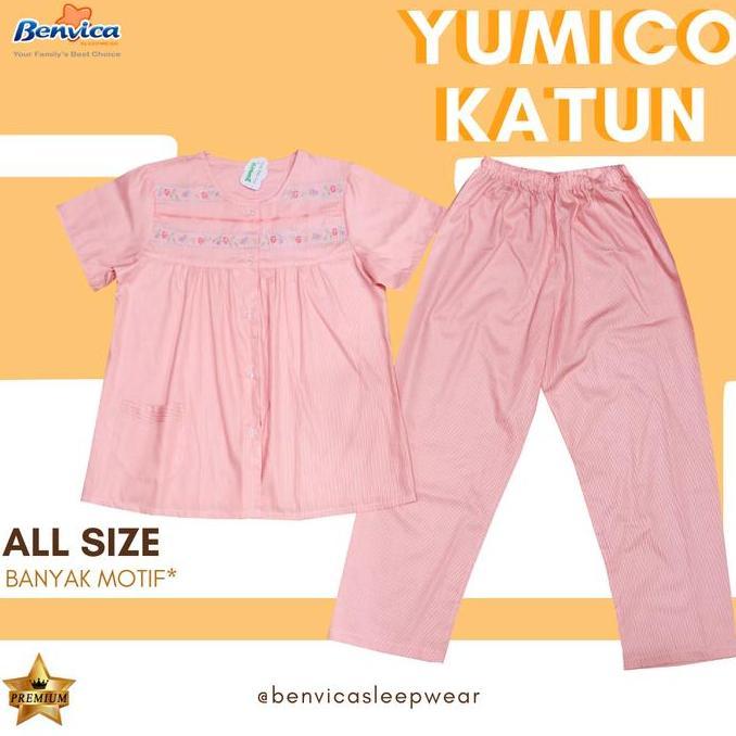 BAJU TIDUR CELANA PANJANG KATUN/RAYON PREMIUM YUMICO