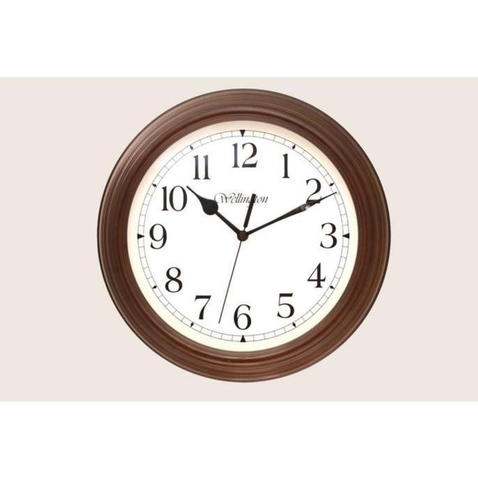 Jam Dinding Kayu Wellington 602295 Original Seiko Wooden Clock LUIS