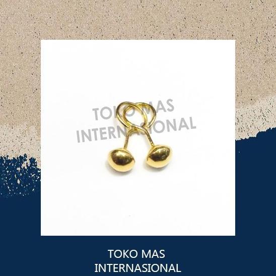 Anting Emas Toge Bayi 0.5 Gram 0.5gr 1/2gr Emas 24 Karat 24K