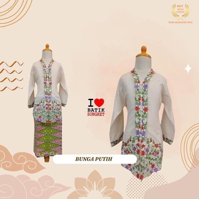 Kebaya Anak Perempuan Modern Tk Sd Smp Encim Betawi Jakarta Ondel
