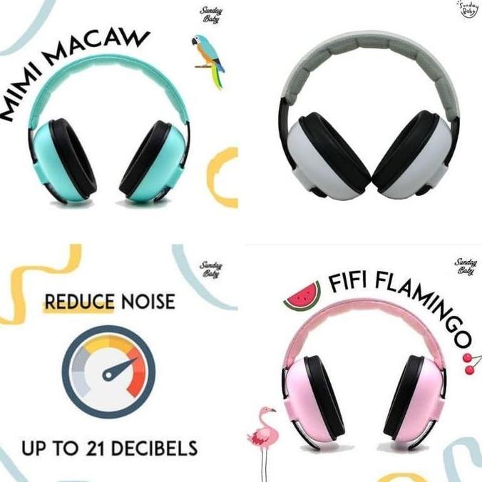 Sunday Baby Protective Baby Earmuff untuk melindungi pendengaran bayi