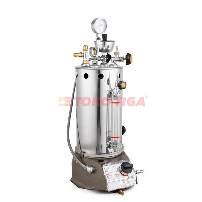Setrika Uap - Steam Boiler Laundry Otomatis 5 Liter Nagamoto Gb-08M Original Dan Terpercaya