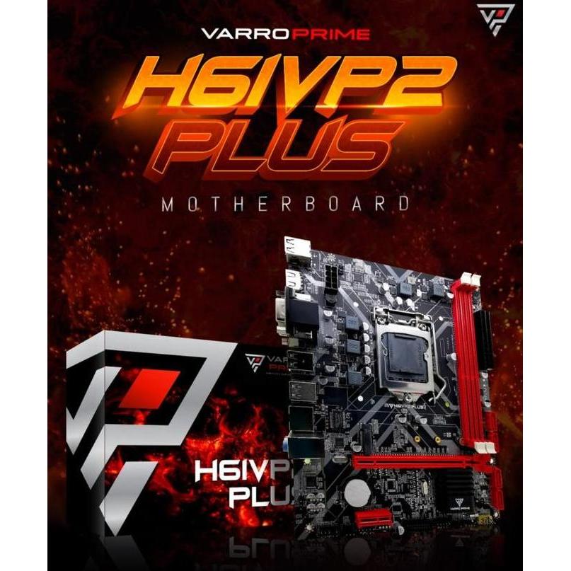 MAINBOARD /MOTHERBOARD GAMING VARRO H61 VP2 PLUS SOCKET 1155 DDR3 NVME Terlaris