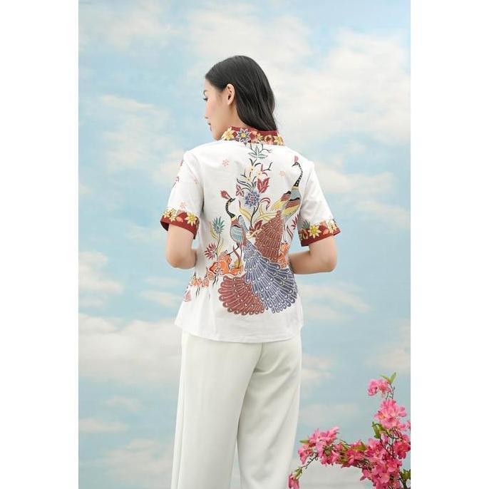Atasan Batik Kimono / Blouse Batik Wanita / Batik Kantor - 267 BBC