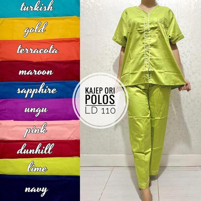 Piyama krah V katun jepang ori tokai gold series pretty girl busui
