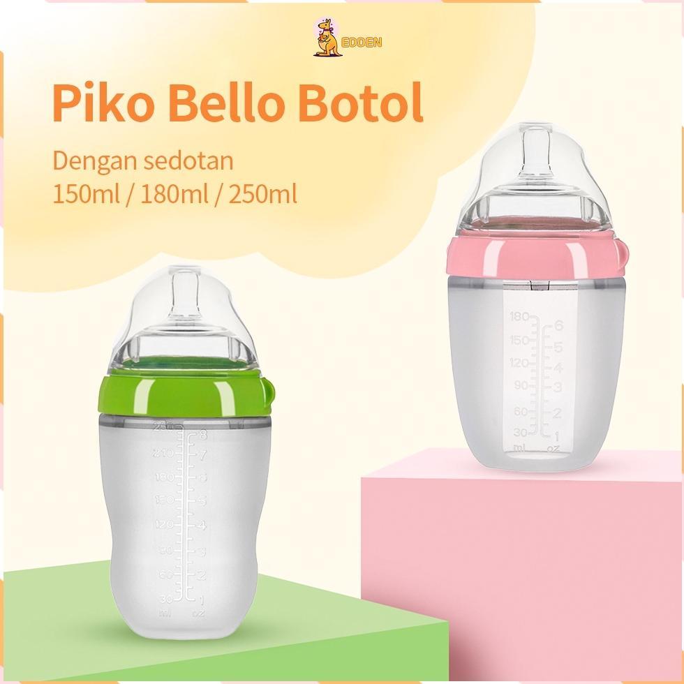 Edden botol susu anti kolik dengan sedotan botol bayi anti kolik BPA free
