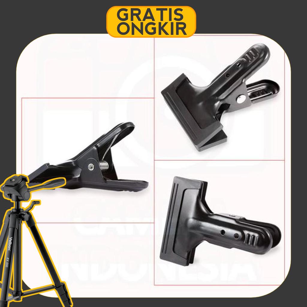Clamp Background Studio Fotografi - Penjepit Background Studio