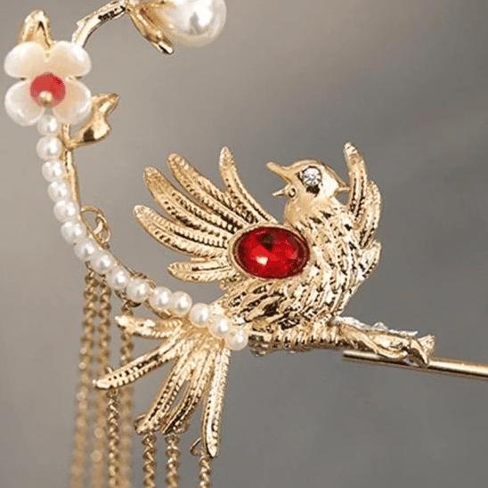 Tusuk Konde Aksesoris Rambut Sangjit Sanggul Hairpiece Pengantin