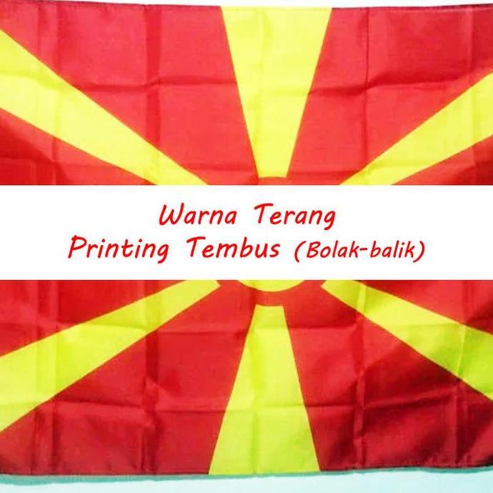 Bendera Makedonia / North Macedonia Big Flag