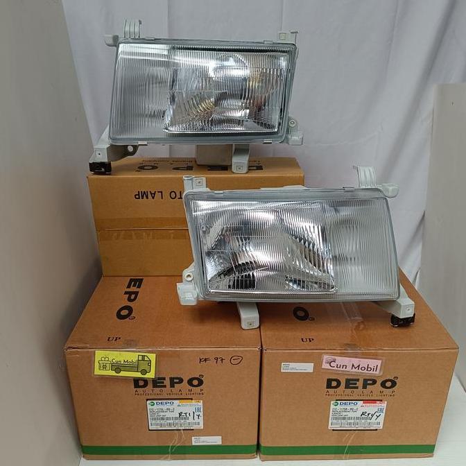 Head lamp lampu besar Kijang Kapsul 1997-1998 tanpa foglamp kiri DEPO