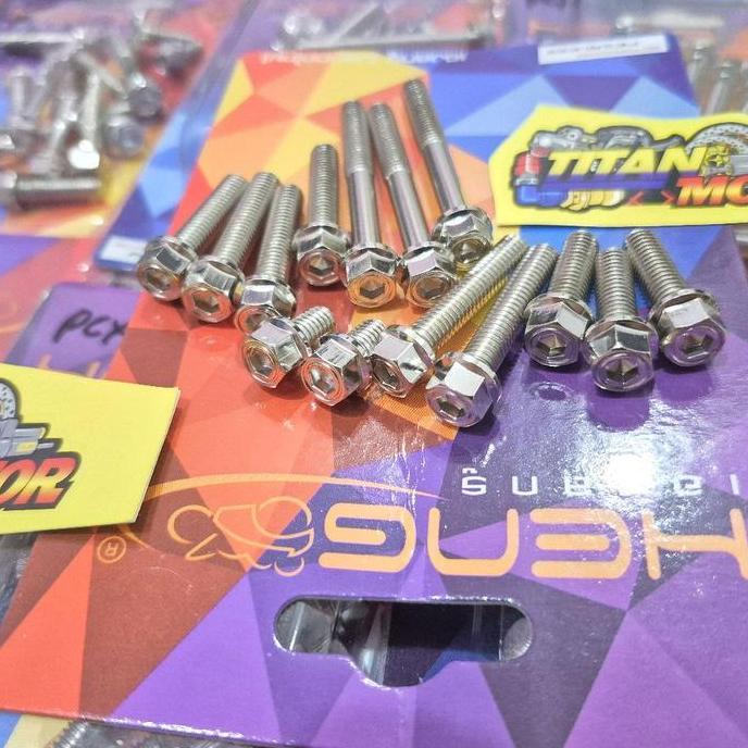 baut cvt 2kunci heng motor pcx 160 adv 160 baut probolt cvt