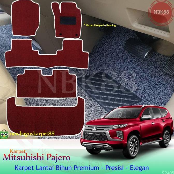 Promo Karpet Mobil PAJERO SPORT 2019/2021 PREMIUM Diskon