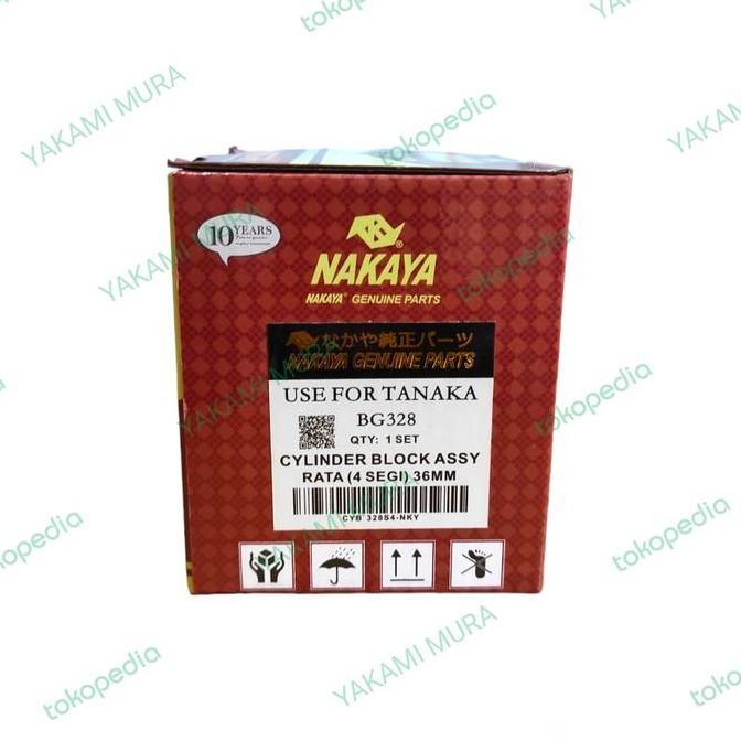 Silinder blok set Cylinder block assy Tanaka Mesin potong rumput 328