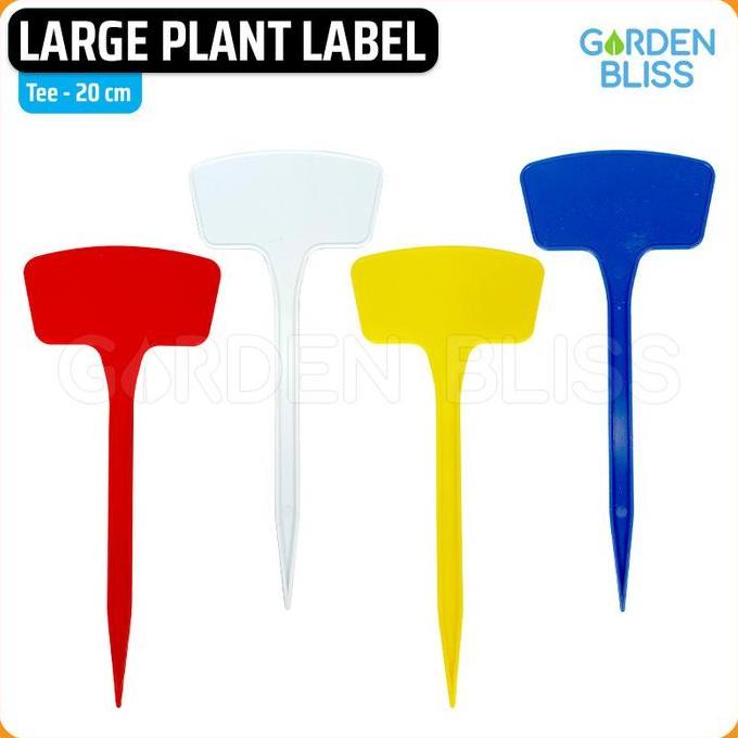LARGE PLANT LABEL NAME TAG - LABEL PENANDA TANAMAN BESAR, MODEL TEE - T 20 CM
