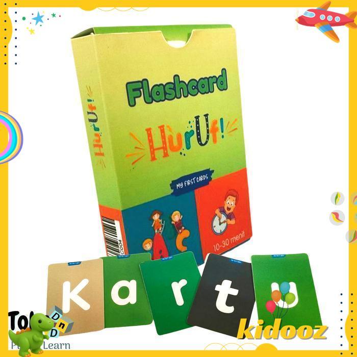 MAINAN EDUKASI ANAK MY FIRST FLASHCARDS HURUF ABJAD KARTU ALPHABET BEST SELLER