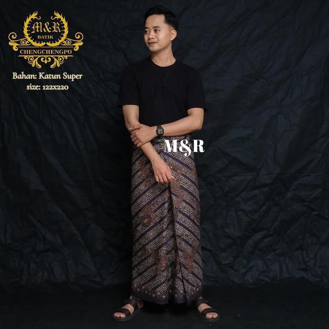 Spesial Wirosat-Sarung Batik Pekalongan Pria Dewasa Ekslusif Motif Wirosat Special Kain Katun Super 
