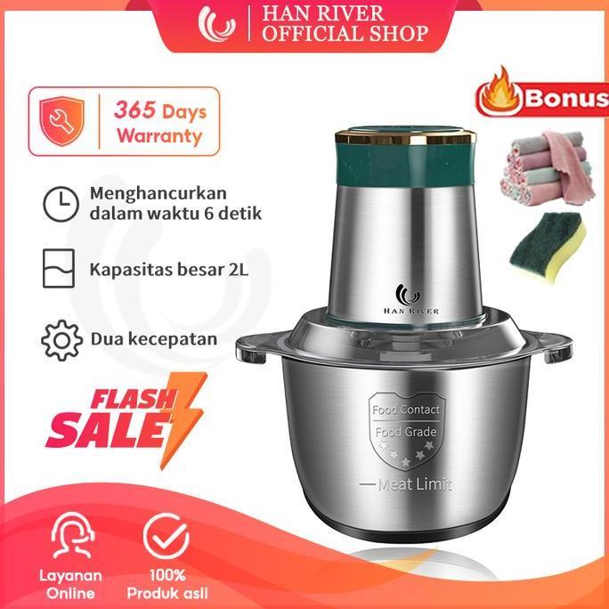 HAN RIVER SS01 Meat Grinder multifungsi 2L