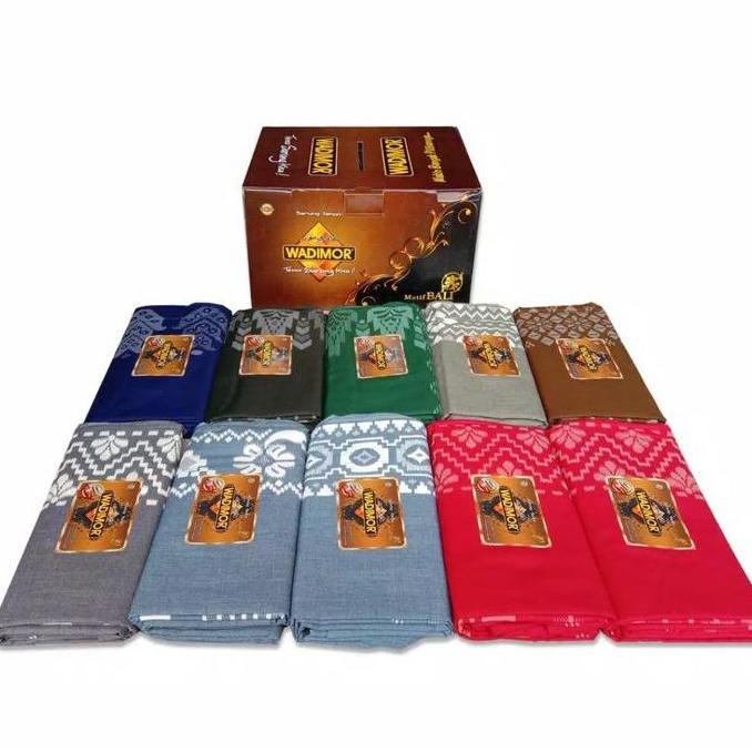 Miliki Sarung Wadimor Motif Bali Sarung Tenun Wadimor Original