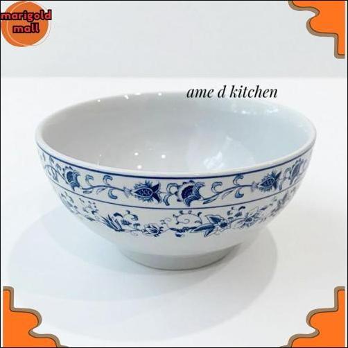 Cod Mangkok Keramik Bunga Biru Oriental Siera