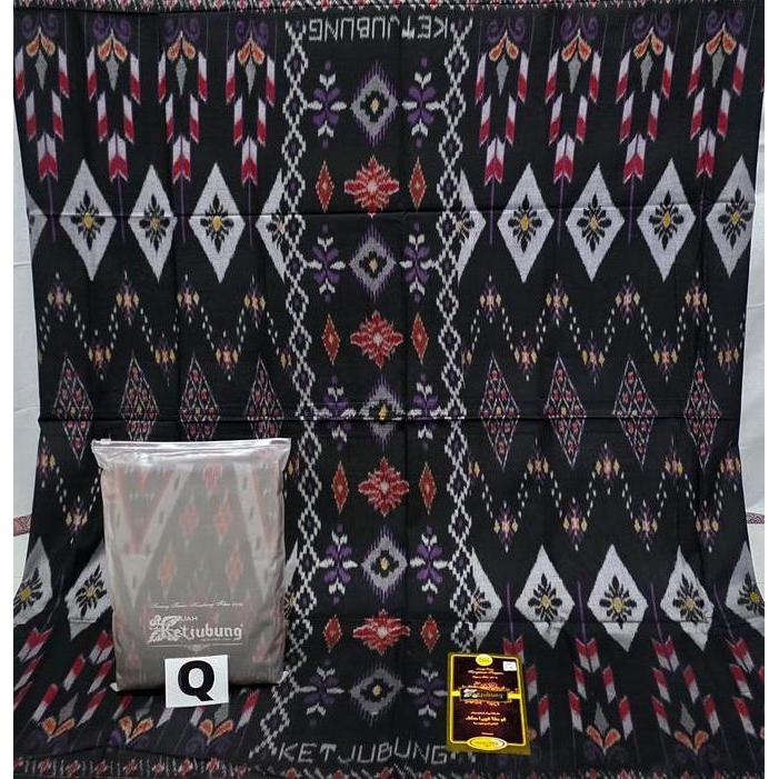 Terjangkau Sarung Goyor Ketjubung Grade Red/Gold Sempurna