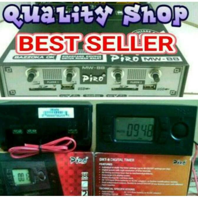 piro mw-88 + Timer digital piro Promo Premium