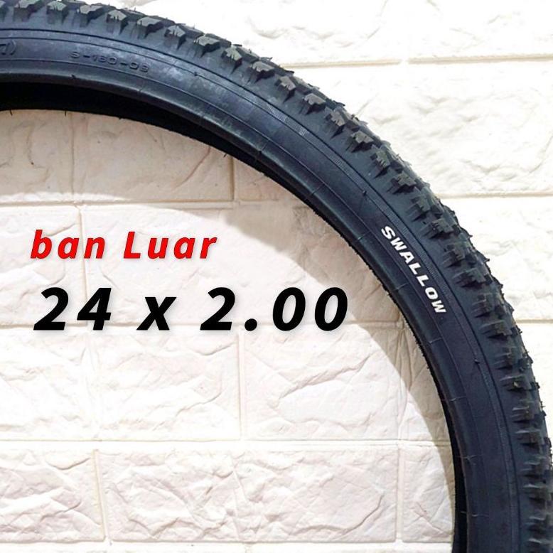 ban sepeda MTB 24 x 2.00 swallow Luar dalam untuk semua sepeda