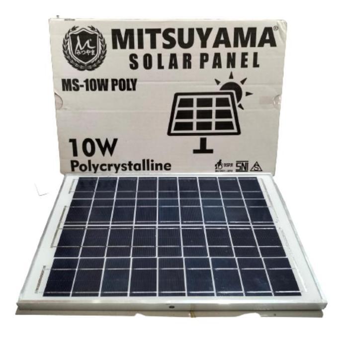 Solar Panel 10Wp Poly Crystalline Solar Cell Panel Surya 10 Watt Poly