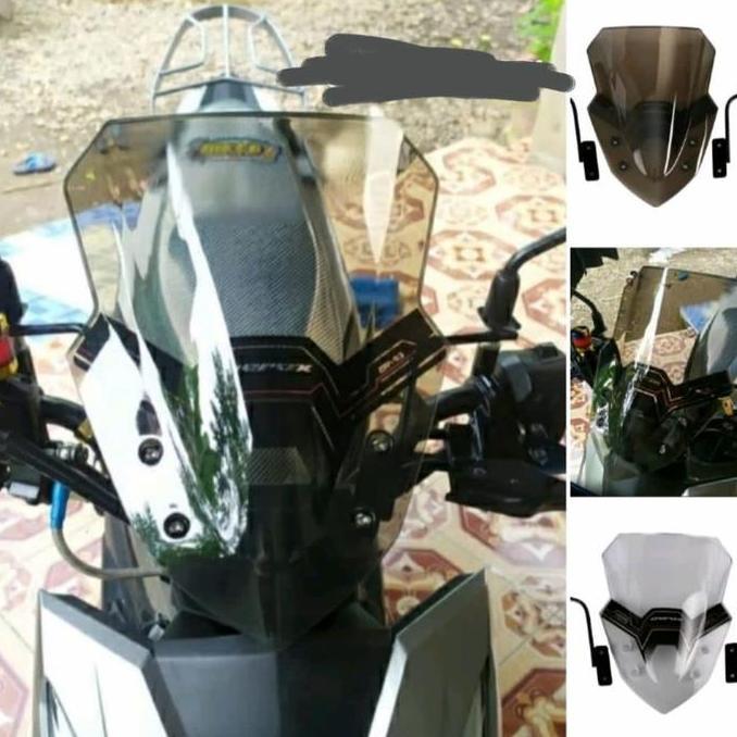 Visor Windshield Beat Street Fi 2016 2017 2018 2019 2020 2021 Tinggi W
